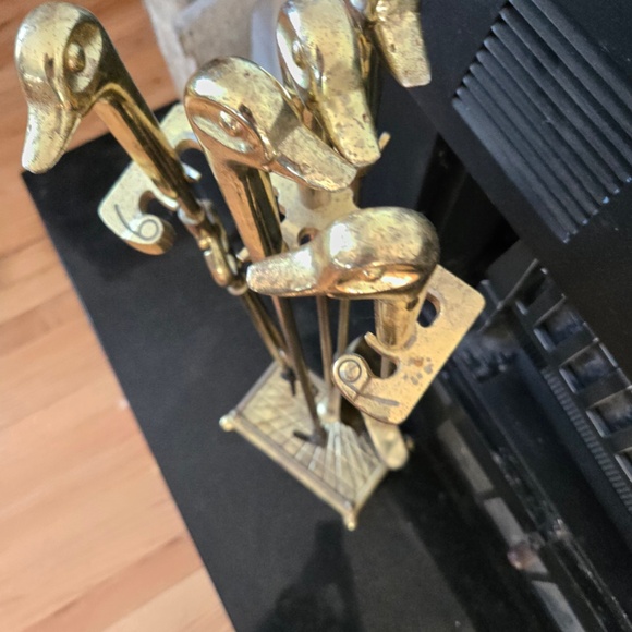 Duckhead fireplace set - Picture 3 of 7